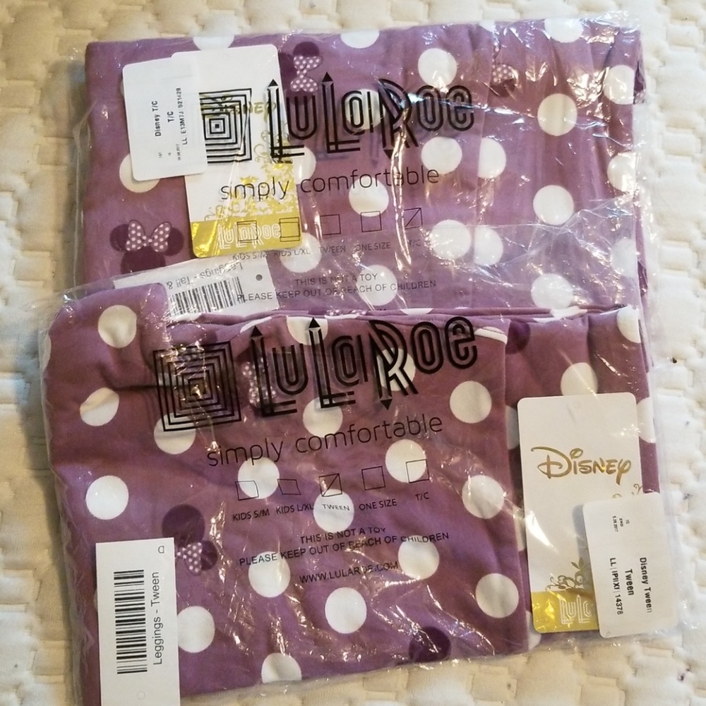 Disney Lularoe Mommy and Me Minnie Mouse